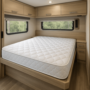 RV queen bed