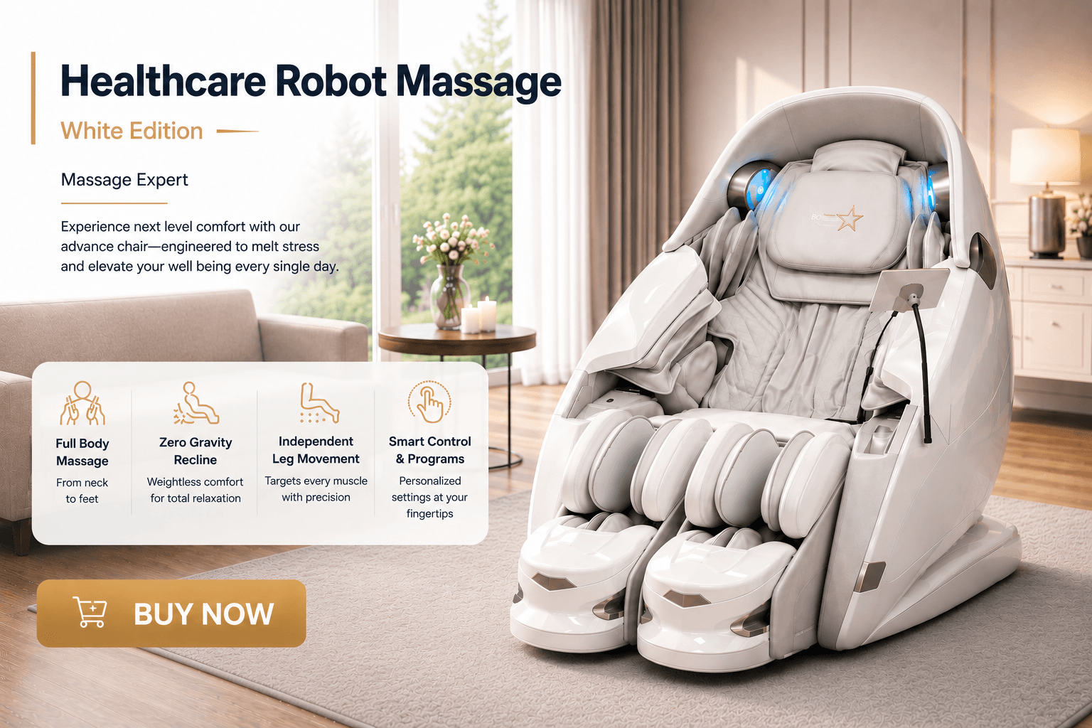 Healthcare Robot Massage Chair